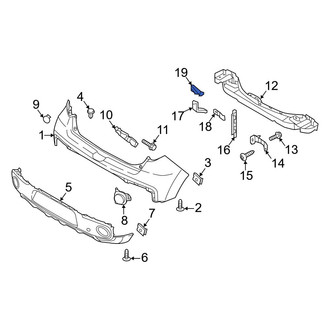 Kia OE - Rear Bumper Impact Bar Bracket