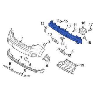 Kia OE - Rear Bumper Impact Bar