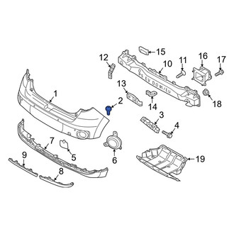 Kia OE - Hood Release Cable Bolt