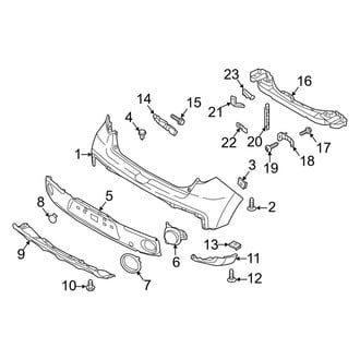 Kia OE - Rear Bumper - Bumper & Components