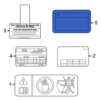 Kia OE - A/C System Information Label