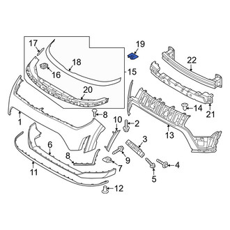 Kia OE - Radiator Support Access Cover Cap