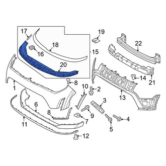 Kia OE - Front Radiator Support Access Cover