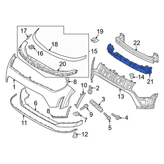 Kia OE - Front Bumper Impact Absorber