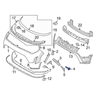 Kia OE - Bumper Cover Bolt