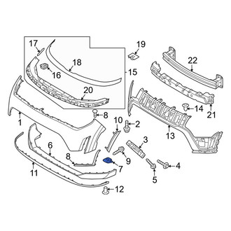 Kia OE - Bumper Cover Nut
