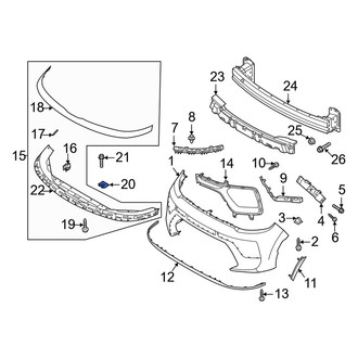 Kia OE - Radiator Support Access Cover Cap