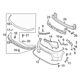 Kia OE - Bumper Cover Screw