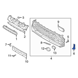 Kia OE - Right Grille Bracket