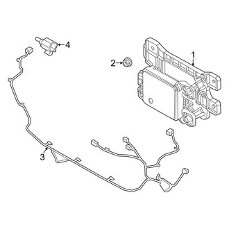 Kia OE - Front Bumper & Grille - Electrical Components (With Sport Type), (GT-Line)