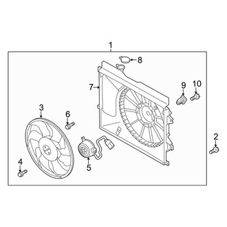 Kia OE - Cooling Fan (2.0L)