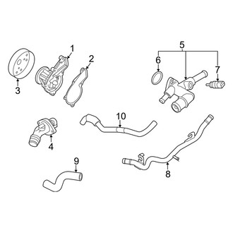 Kia OE - Cooling - Water Pump (EX / GT-Line / LX / S / X-Line 2.0L)