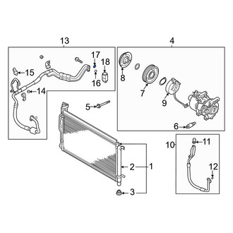 Kia OE - A/C Refrigerant Line O-Ring