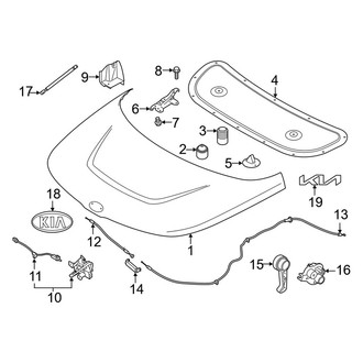 Kia OE - Hood & Components