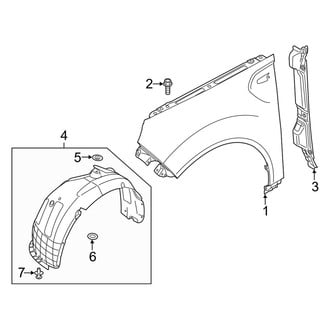 Kia OE - Fender & Components