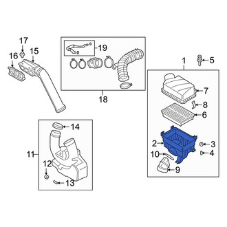 Kia OE - Air Filter Housing
