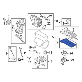 Kia OE - Engine Valve Cover Gasket