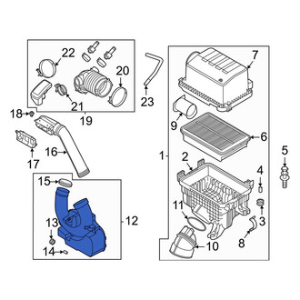 Kia OE - Engine Air Intake Resonator