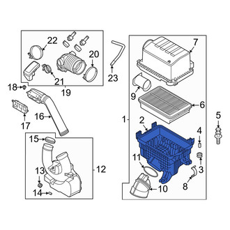 Kia OE - Air Filter Housing