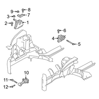 Kia OE - Engine / Transaxle - Engine & Transmission Mounting (2.0L)