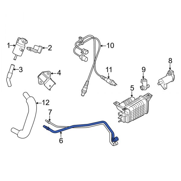 Evaporative Emissions System Lines