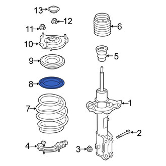 Kia OE - Front Upper Coil Spring Retainer