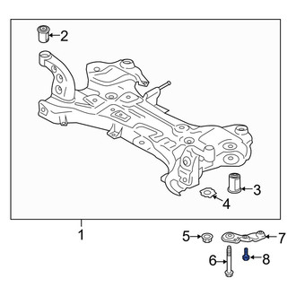 Kia OE - Suspension Crossmember Bolt