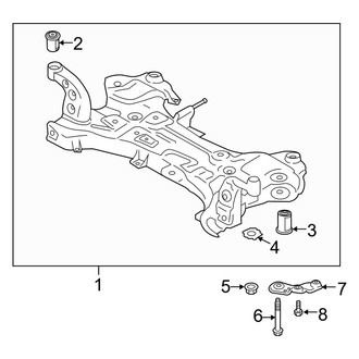 Kia OE - Front Suspension - Suspension Mounting
