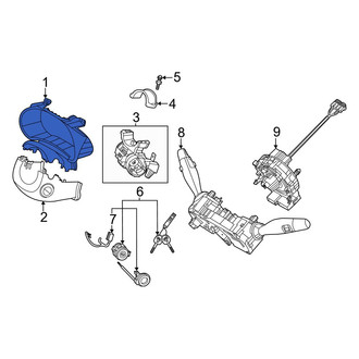 Kia OE - Upper Steering Column Cover