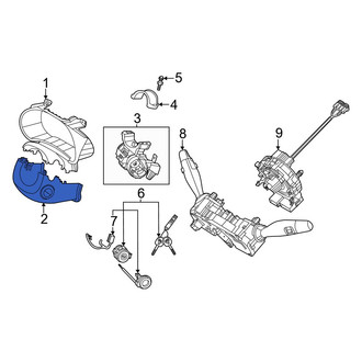 Kia OE - Lower Steering Column Cover