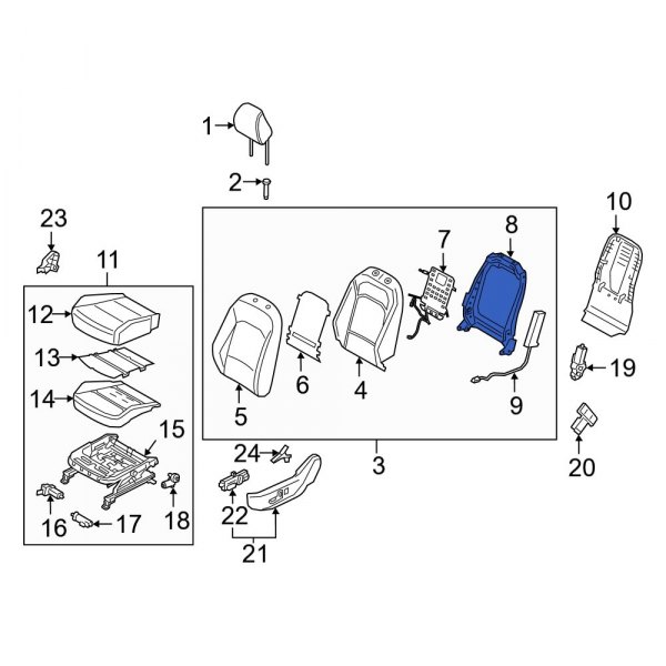 Seat Back Frame