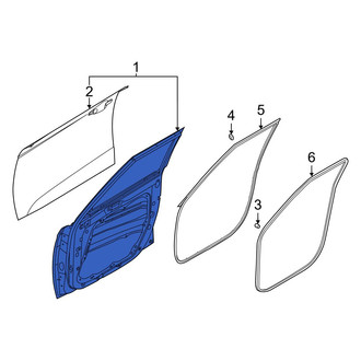 Kia OE - Front Left Door Shell