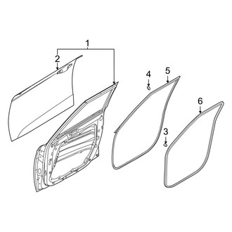 Kia OE - Front Door - Door & Components