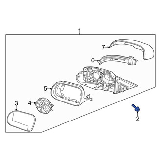 Kia OE - Door Mirror Bolt
