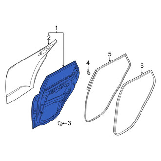 Kia OE - Rear Left Door Shell