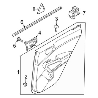 Kia OE - Rear Door - Interior Trim