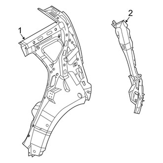 Kia OE - Quarter Panel - Inner Structure