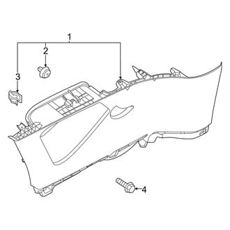Kia OE - Quarter Panel - Interior Trim (Upper Components)