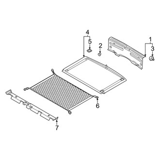 Kia OE - Rear Body & Floor - Interior Trim
