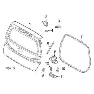 Kia OE - Lift Gate - Gate & Hardware