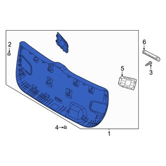 Kia OE - Rear Liftgate Trim