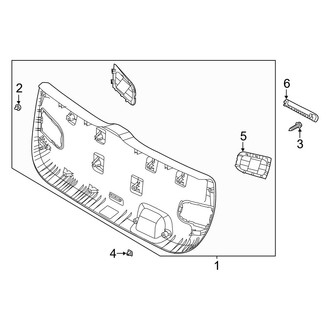 Kia OE - Lift Gate - Interior Trim