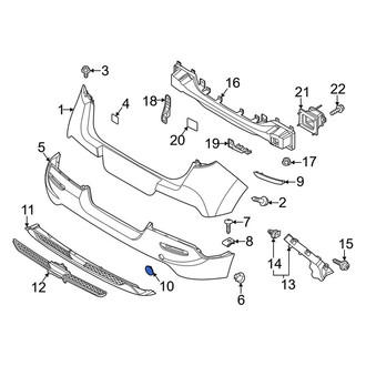 Kia OE - Rear Tow Eye Cap