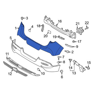 Kia OE - Rear Upper Bumper Cover