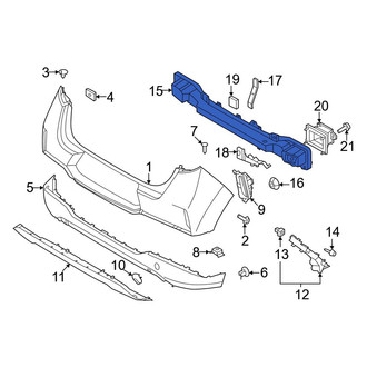 Kia OE - Rear Bumper Impact Bar
