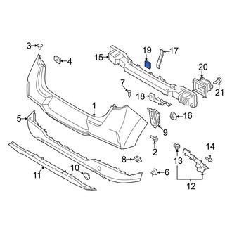 Kia OE - Bumper Impact Bar Insulator