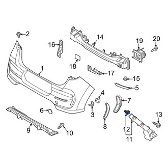 Kia OE - Bumper Cover Nut