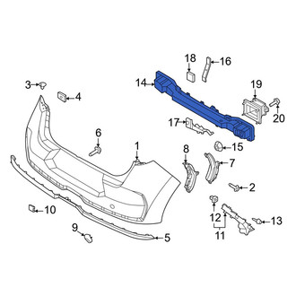 Kia OE - Rear Bumper Impact Bar