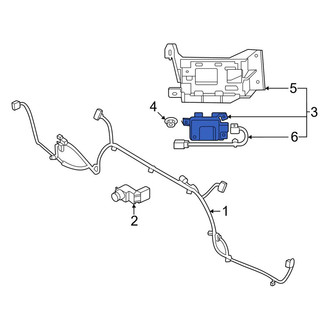 Kia OE - Rear Right Blind Spot Detection System Warning Sensor
