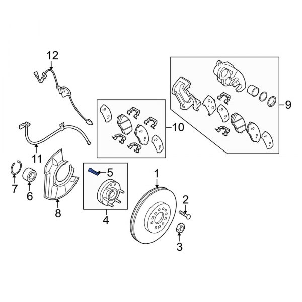 Wheel Lug Stud